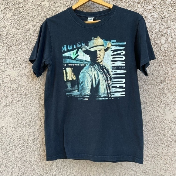 Jason Aldean “The Night Train Tour” Concert Band Tee Shirts - Picture 3 of 8